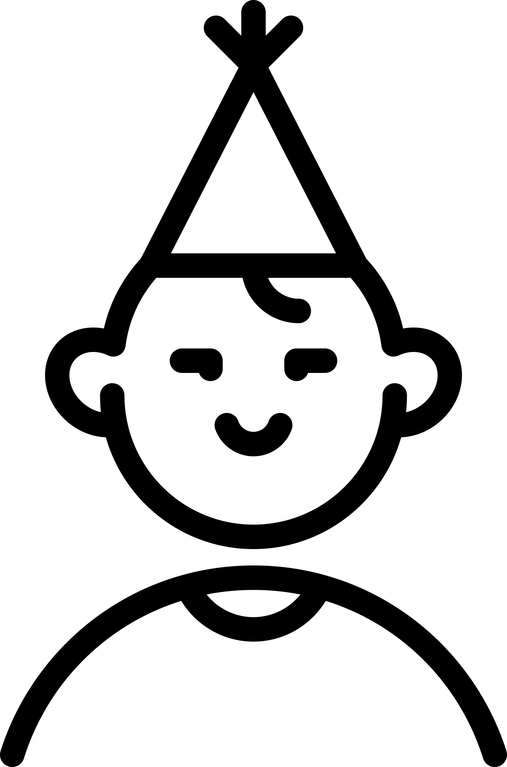 Birthday Boy Outline Svg File Free Vectors